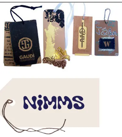 Custom Swing Tags