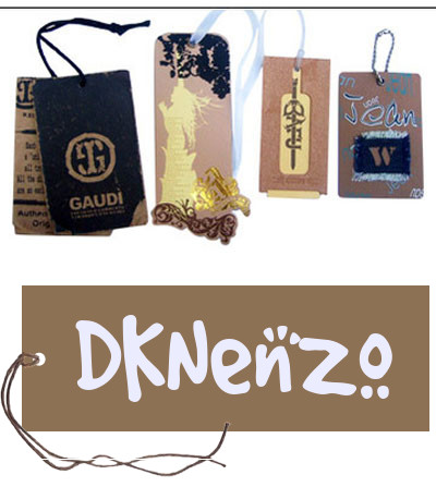 Custom Hang Tags | Clothing Swing Tags with Logo in Card & Plastic