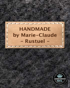 Vegan Leather Labels